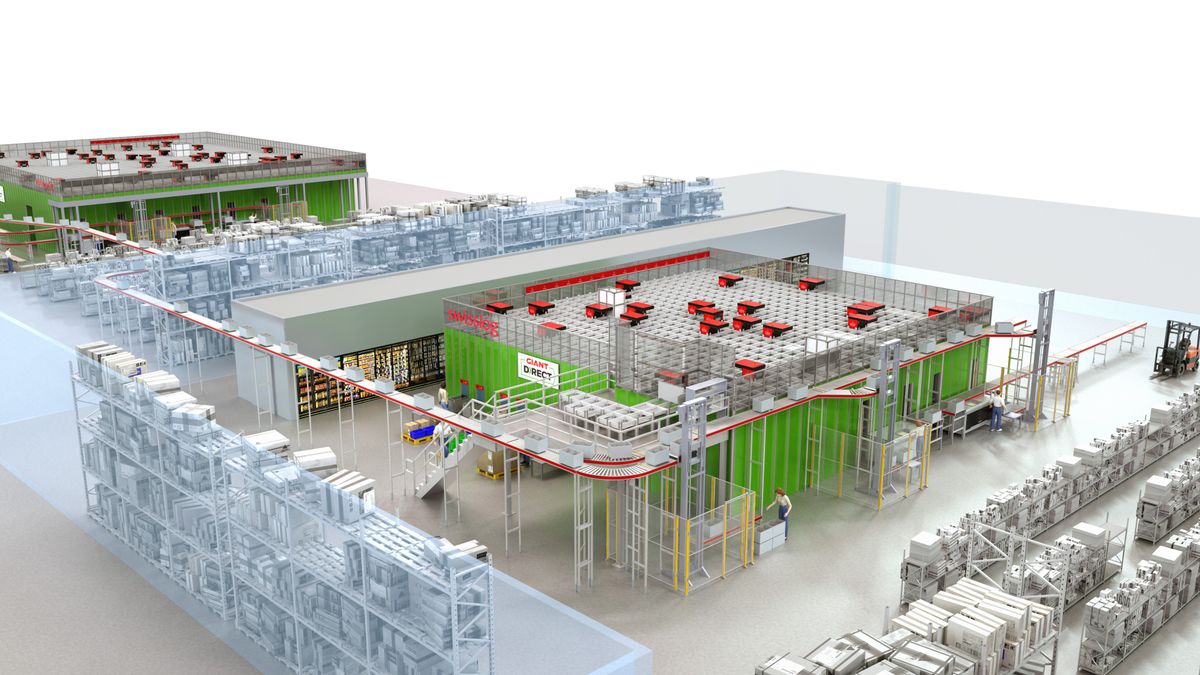 Ahold Delhaize builds micro-fulfillment center to meet online grocery ...