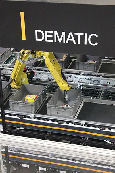 Dematic robotics store