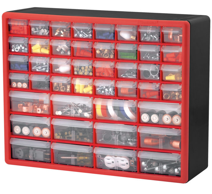 Akro-Mils 10126 26 Drawer Plastic Storage Cabinet