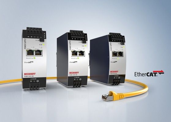 Beckhoff Integrates EtherCAT Interface Directly Into Power Supplies ...