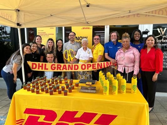 DHL Celebrated Opening of Small Business Partner Store in North Miami Beach July 11