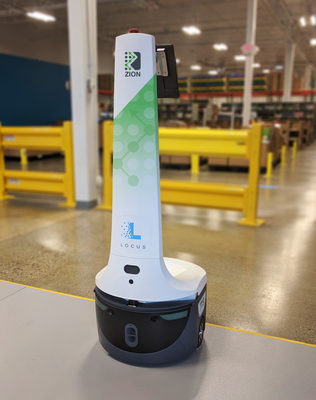 Zion Solutions Group Joins Forces with Locus Robotics to  Supercharge Warehouse Productivity 