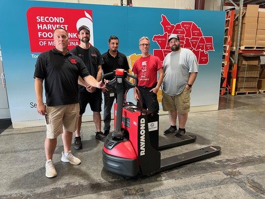 Carolina Handling supports hunger relief organizations with equipment giveaway