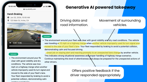 Reduce Driver Accidents with Generative AI-Powered Coaching