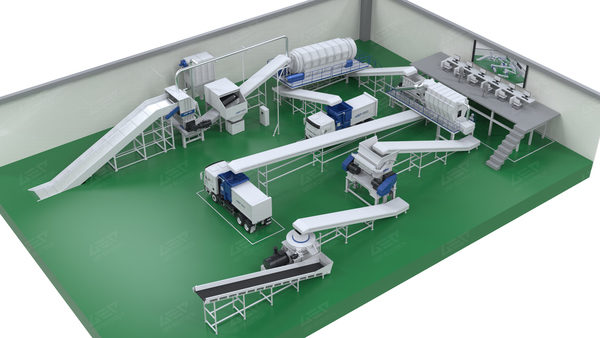 GEP Ecotech MSW Sorting Plant