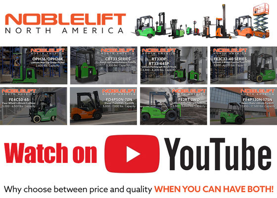 New Product Videos from NOBLELIFT North America