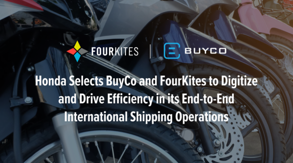 Honda Selects BuyCo and FourKites to Digitize Its International Shipping Operations