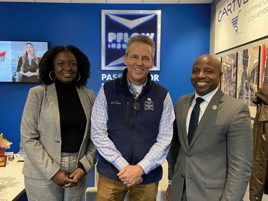 PFLOW INDUSTRIES HOSTS MILWAUKEE MAYOR CAVALIER JOHNSON AND ALDERWOMAN ...