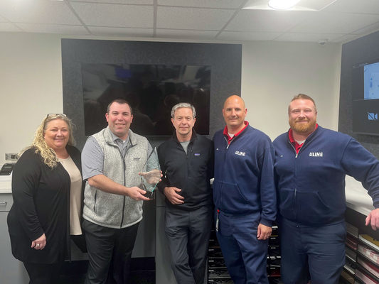 ULINE AWARDED DAYTON FREIGHT FOR EXCEPTIONAL PERFORMANCE