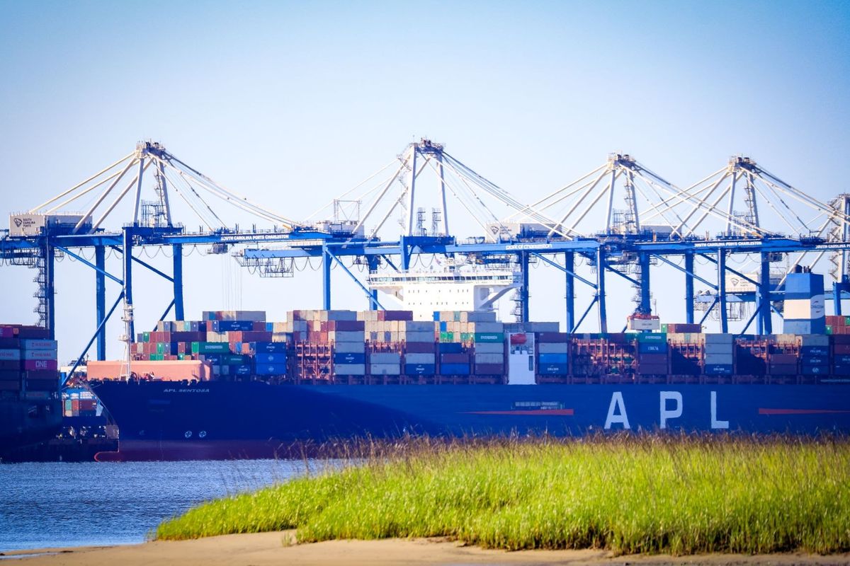 APL Sentosa, Port of Charleston