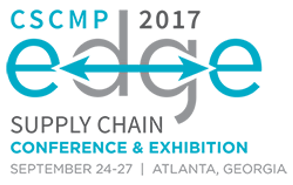 CSCMP EDGE 2017 - Supply Chain Conference and Exhibition - September 24-27 - Atlanta