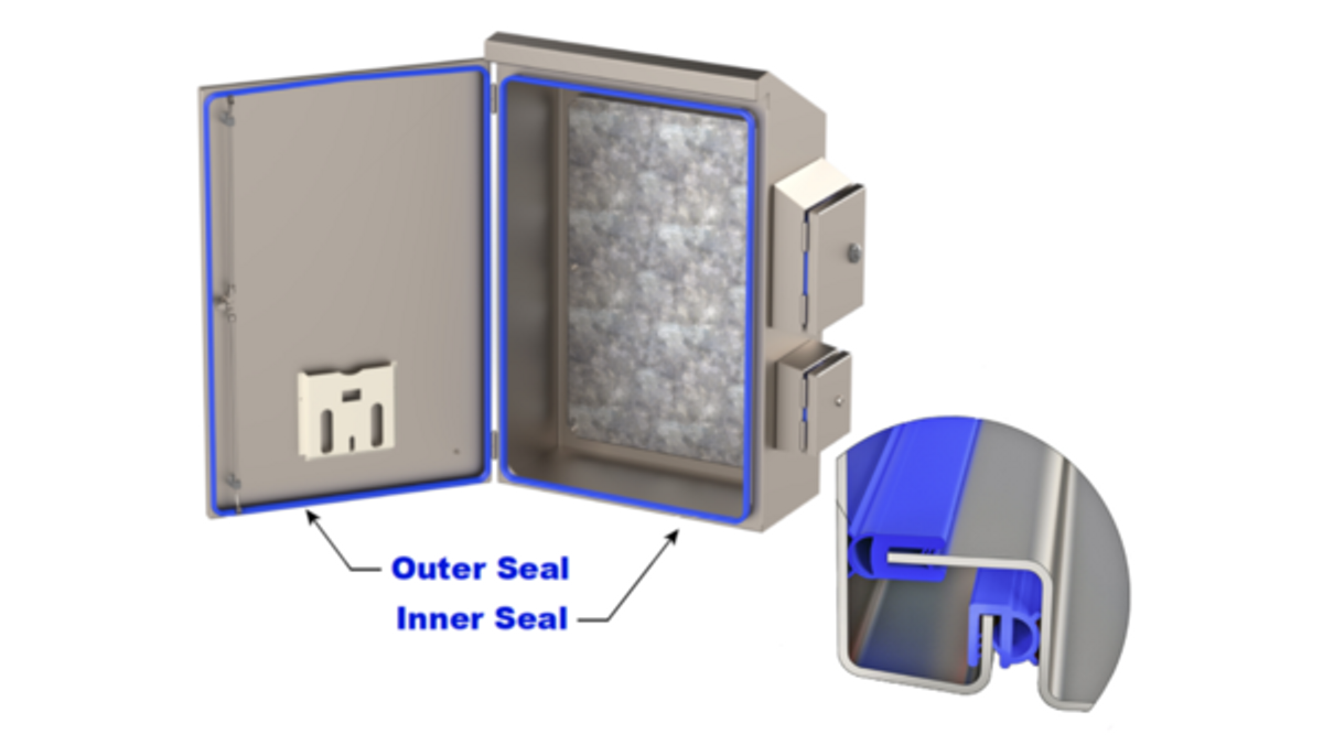 Custom Stainless Enclosures Highlights 4Xxtreme® Double Seal Enclosures™