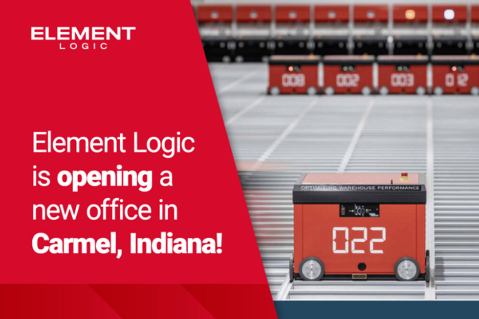 ELEMENT LOGIC, WORLD’S FIRST AND LARGEST AUTOSTORE DISTRIBUTOR, OPENS OFFICE IN INDIANA