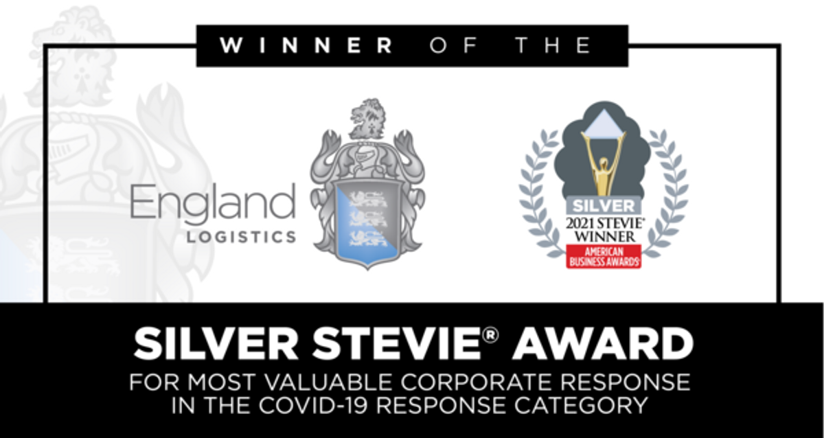 England Logistics Honored for COVID-19 Response by American Business Awards