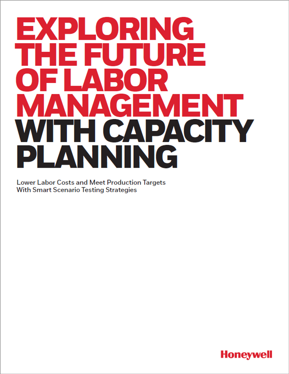 Exploring the Future of Labor Management With Capacity Planning