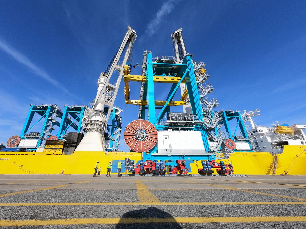 Final group of specialized cranes arrive at Port of Virginia