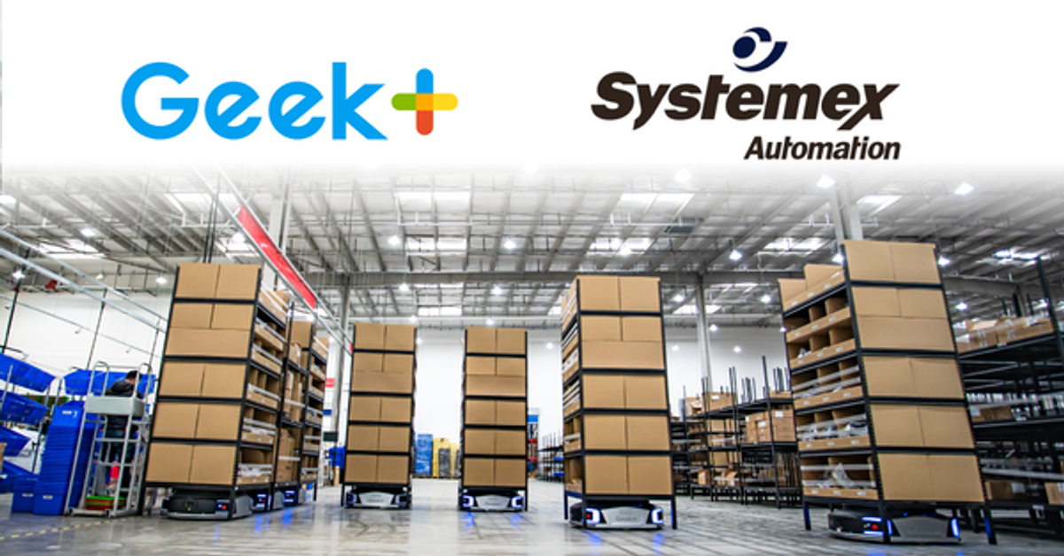  Geek+ and Systemex Automation sign partnership to expand autonomous mobile robot deployments (AMRs)