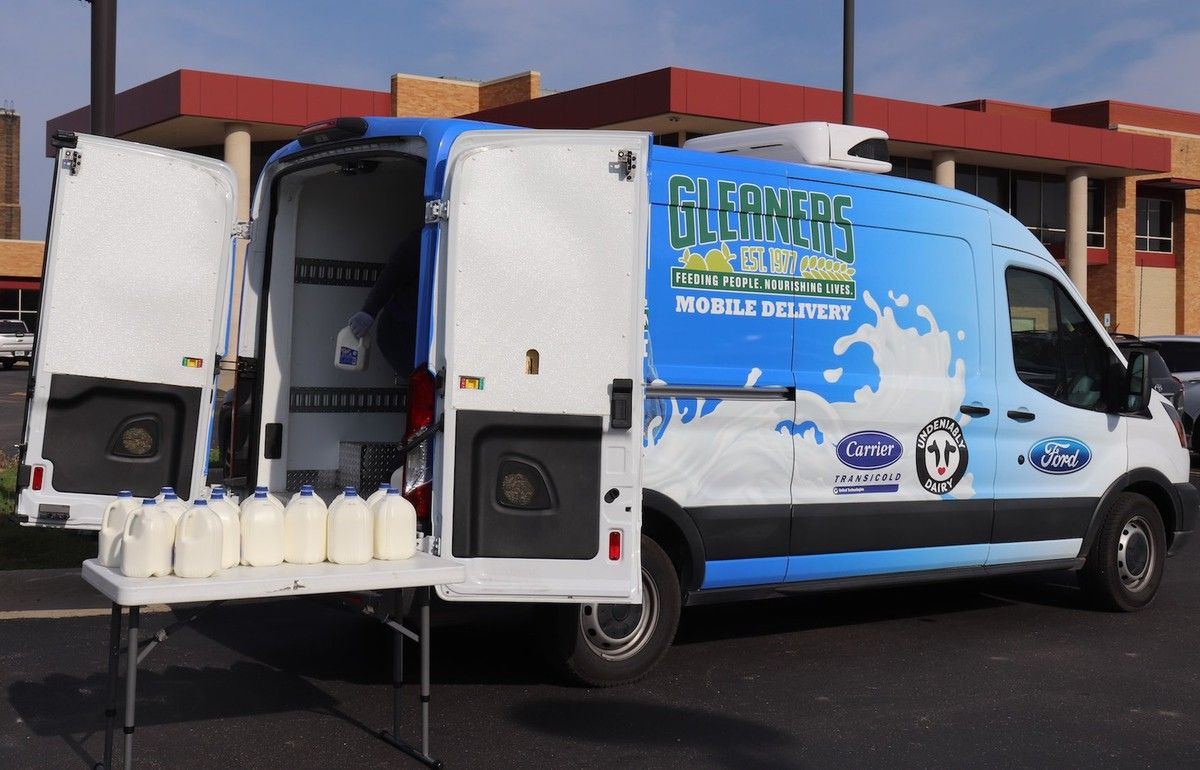 Gleaners milk van