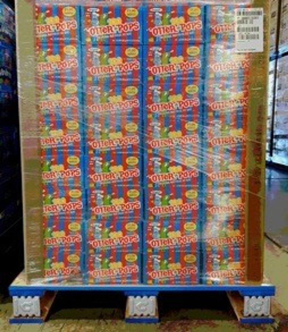 Half pallet of Jel Sert Otter Pops