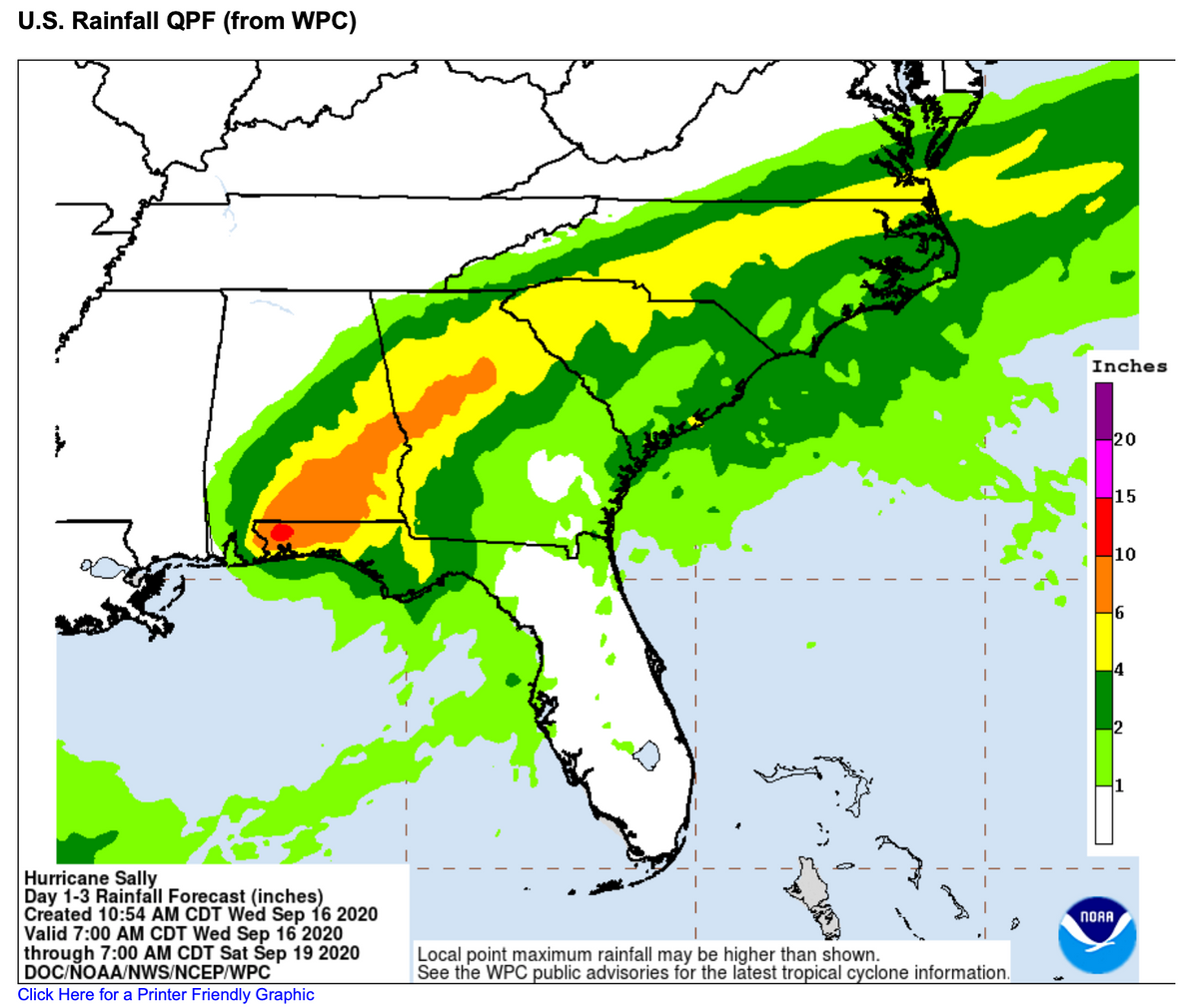 hurricane sally wed