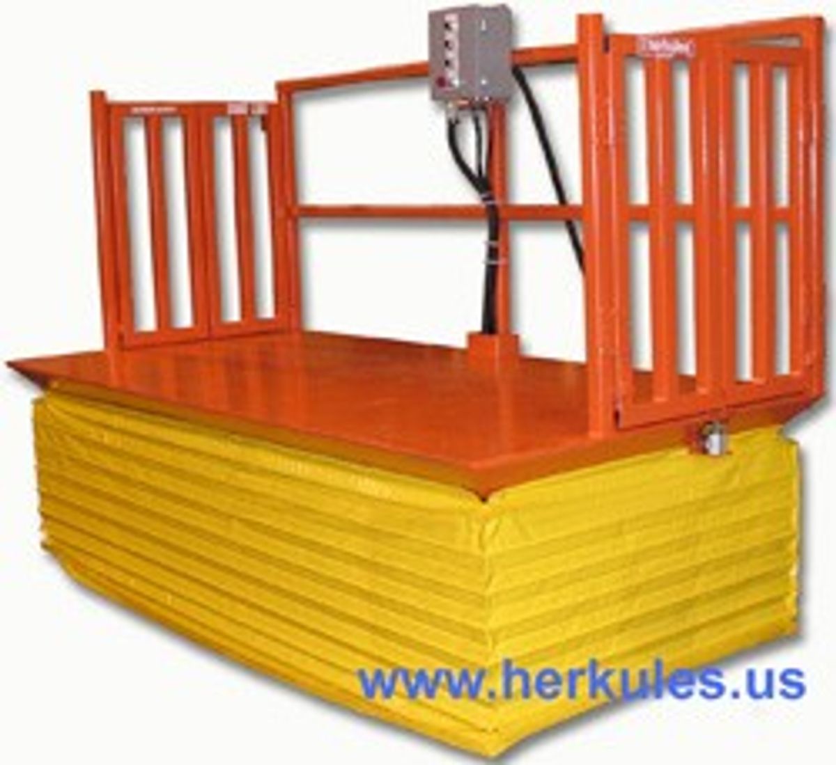 Operator scissor lift positioner