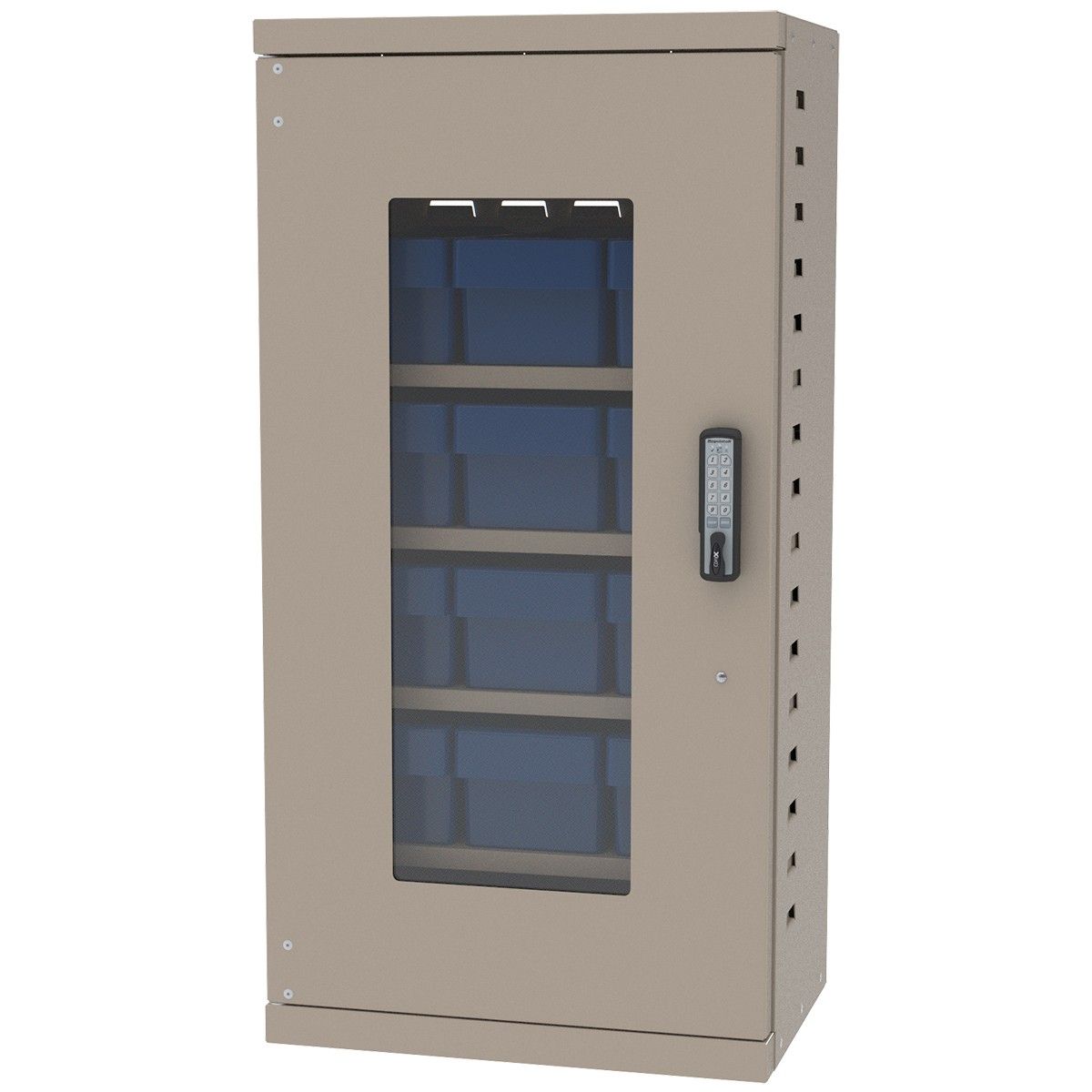 Keyless Locks Now Available for Akro-Mils Bin Cabinets