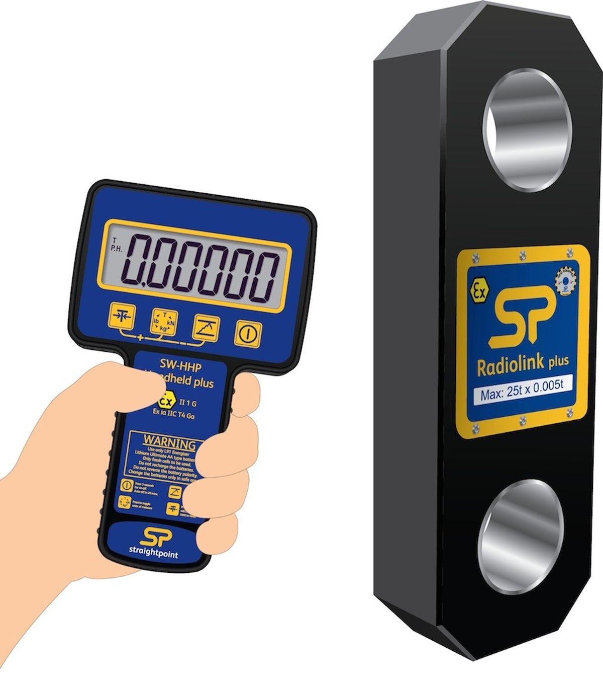 Radiolink Plus Load Cell for Zone 0 Explosive Environments