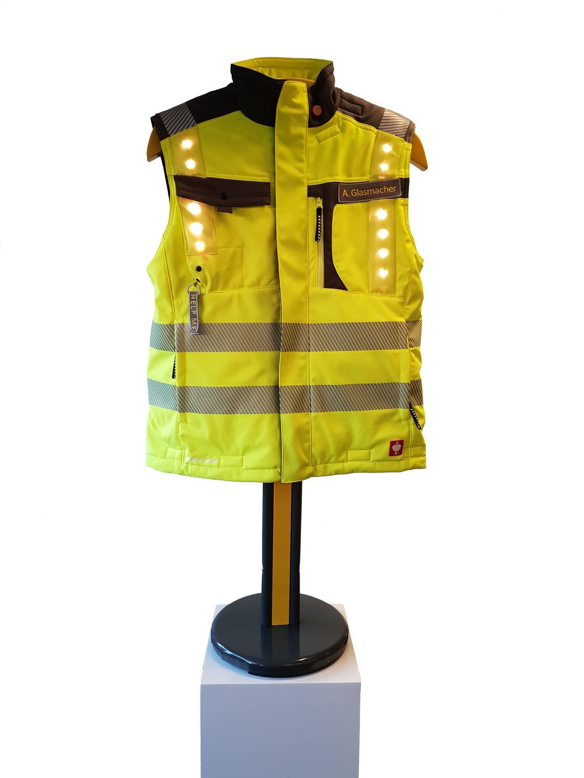 Smartly Dressed with ELOKON's Safety Vest: Multiple technologies protect material handling workers