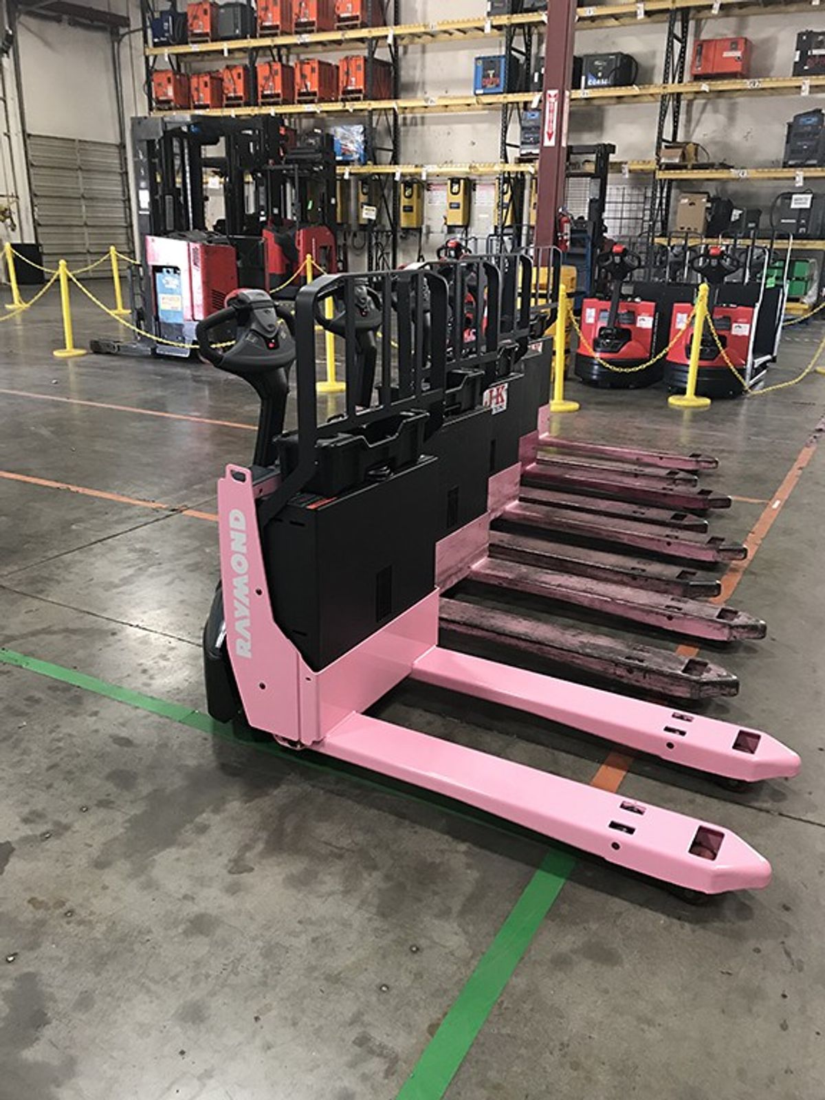 5th Annual Pink Pallet Jack Auction Raises $9,470 Benefiting Breast Cancer Charities