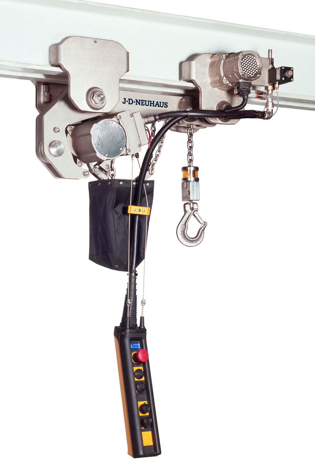 Nickel Plated Hoists Suitable for Hygienically Critical Areas