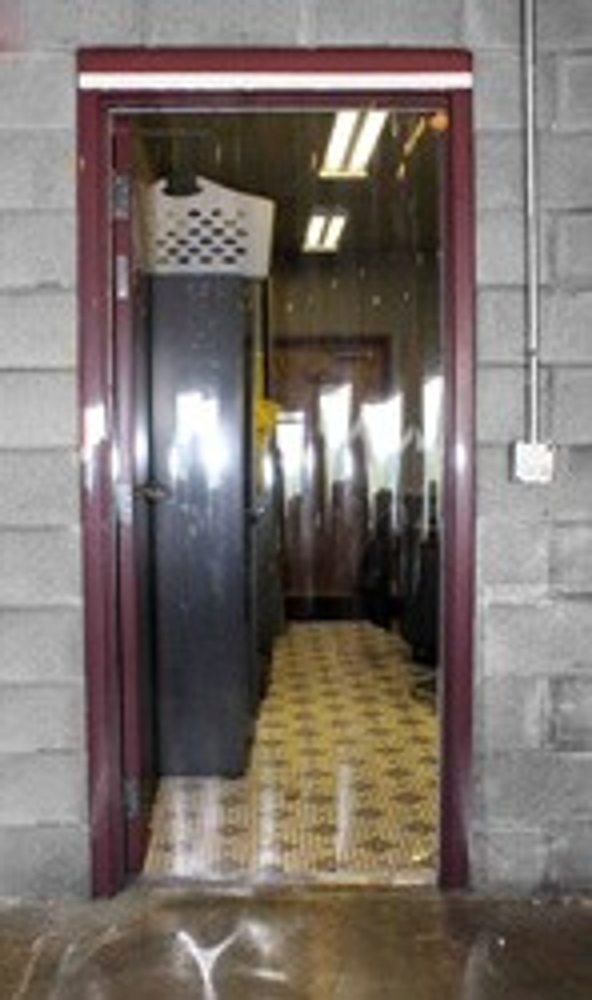 Personnel Strip Door