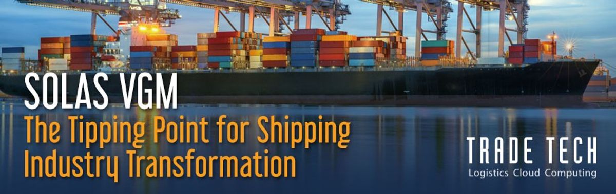 Trade Tech Releases Solution White Paper Exposing Inadequacies in Shipping Industry Information Flows