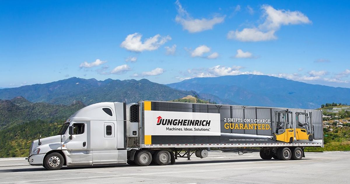 Jungheinrich® Driving Innovation Roadshow Heads Across the United States of America