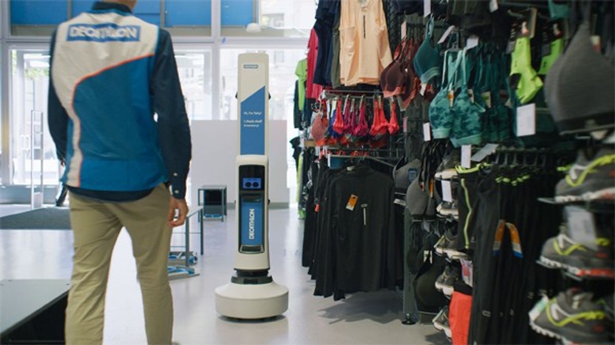 Decathlon USA deploys mobile robot to retail store