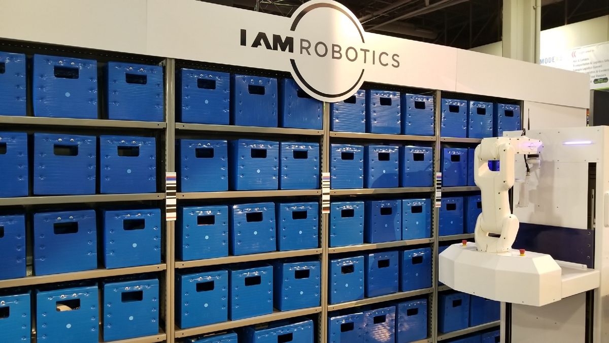 IAM Robotics Launches a Flexible Warehouse AS/RS with Bin Handling