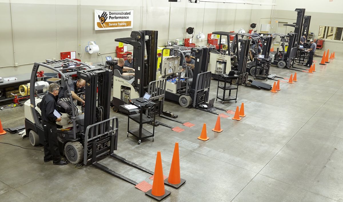 Crown Equipment Extends Training Footprint With New Forklift Service Training Center