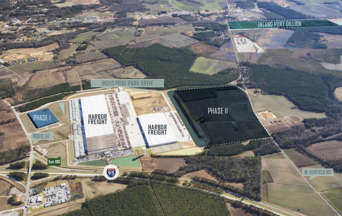 First Speculative Logistics Center Coming to Market Near Dillon Inland Port