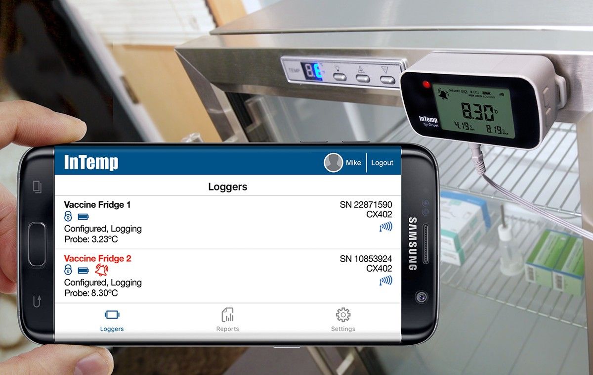 ONSET INTEMP® PRODUCT LINE FOR PHARMACEUTICAL COLD CHAIN MONITORING ADDS SUPPORT FOR ANDROID DEVICES