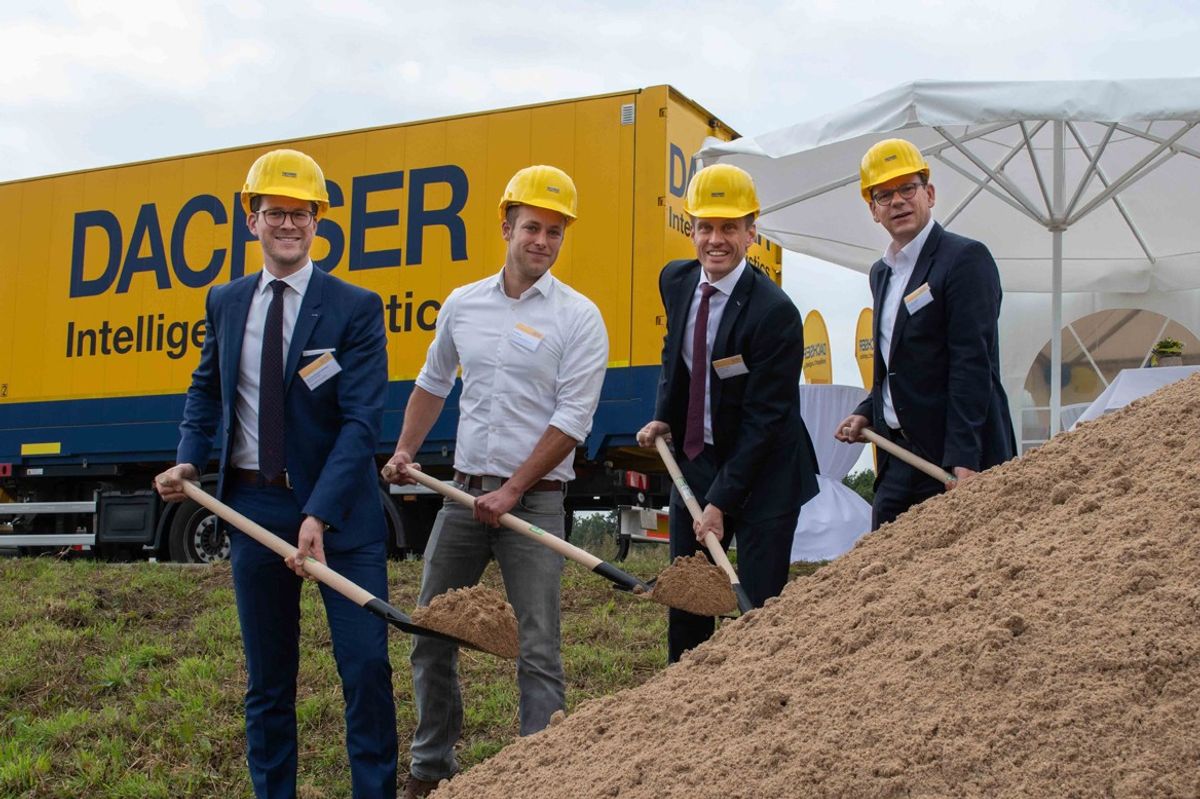 Dachser breaks ground on new branch and transit terminal in North Germany