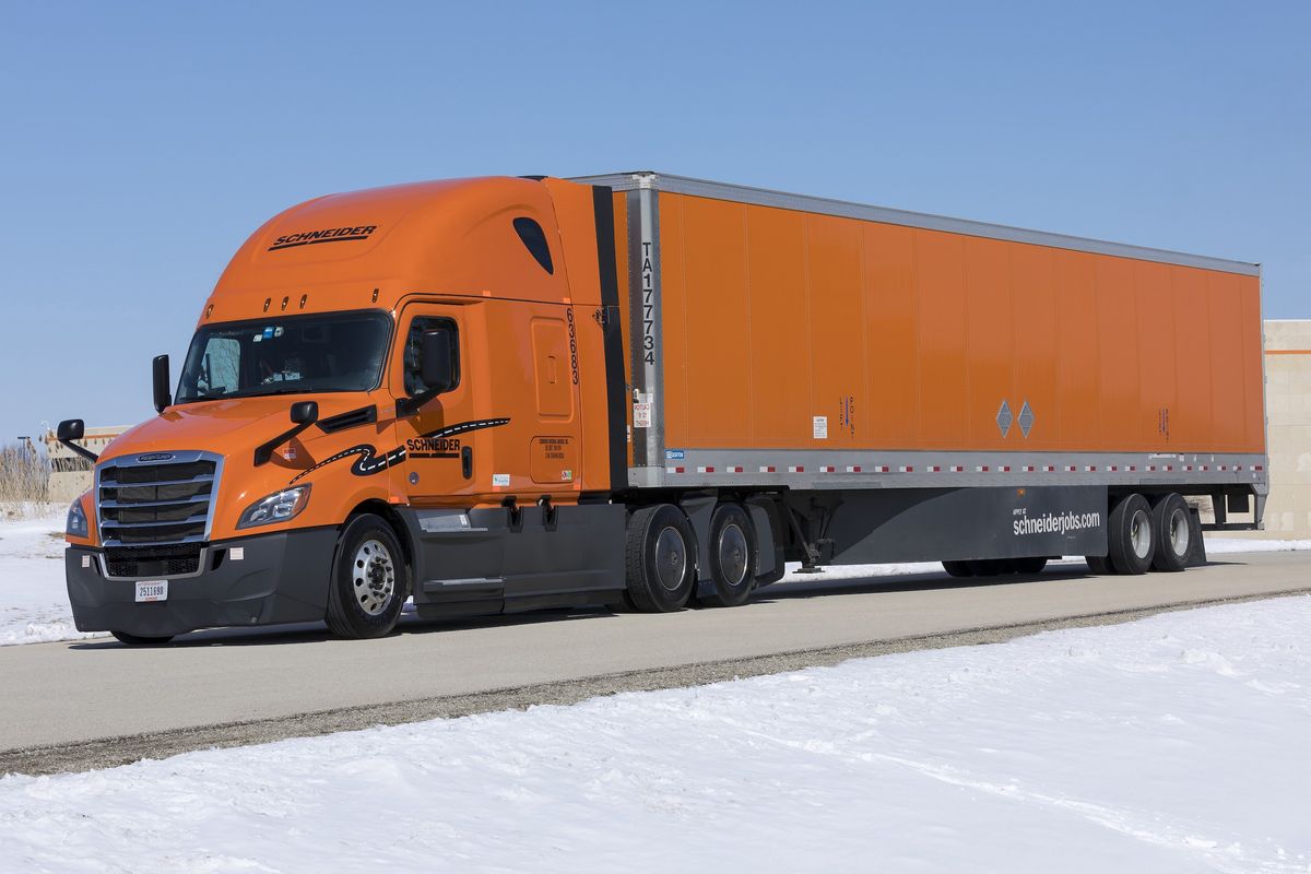 Schneider Delivers More Driver Comfort in Upgraded Trucks