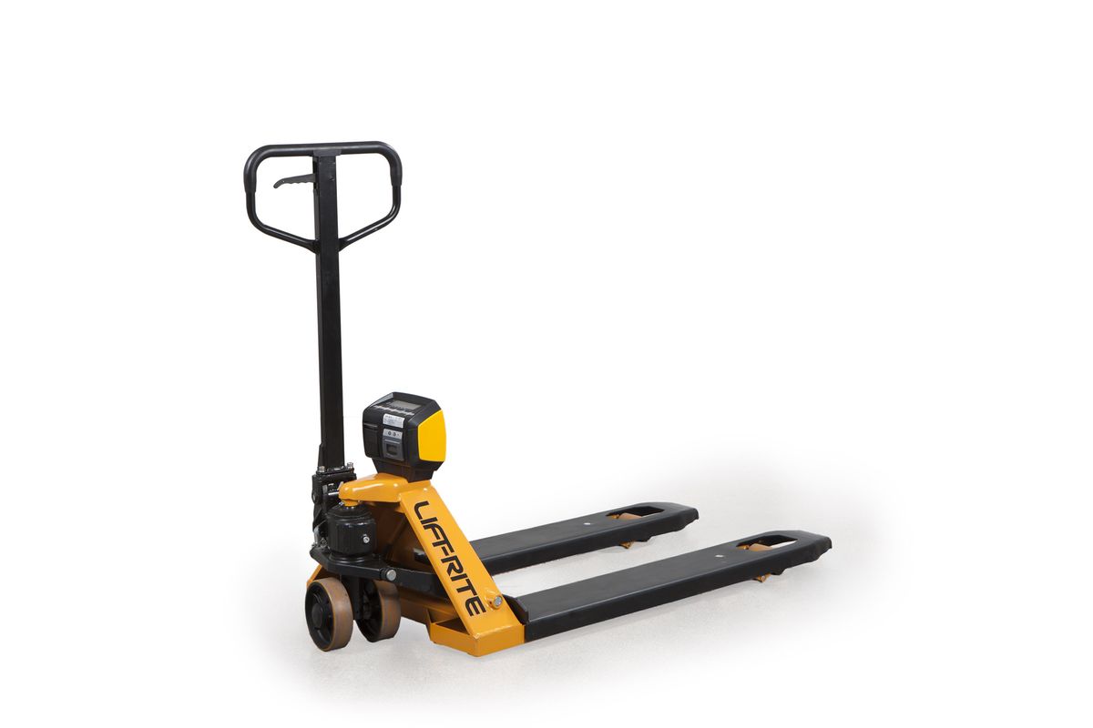 New Lift-Rite legal for trade scale pallet truck makes accurate measurement more convenient