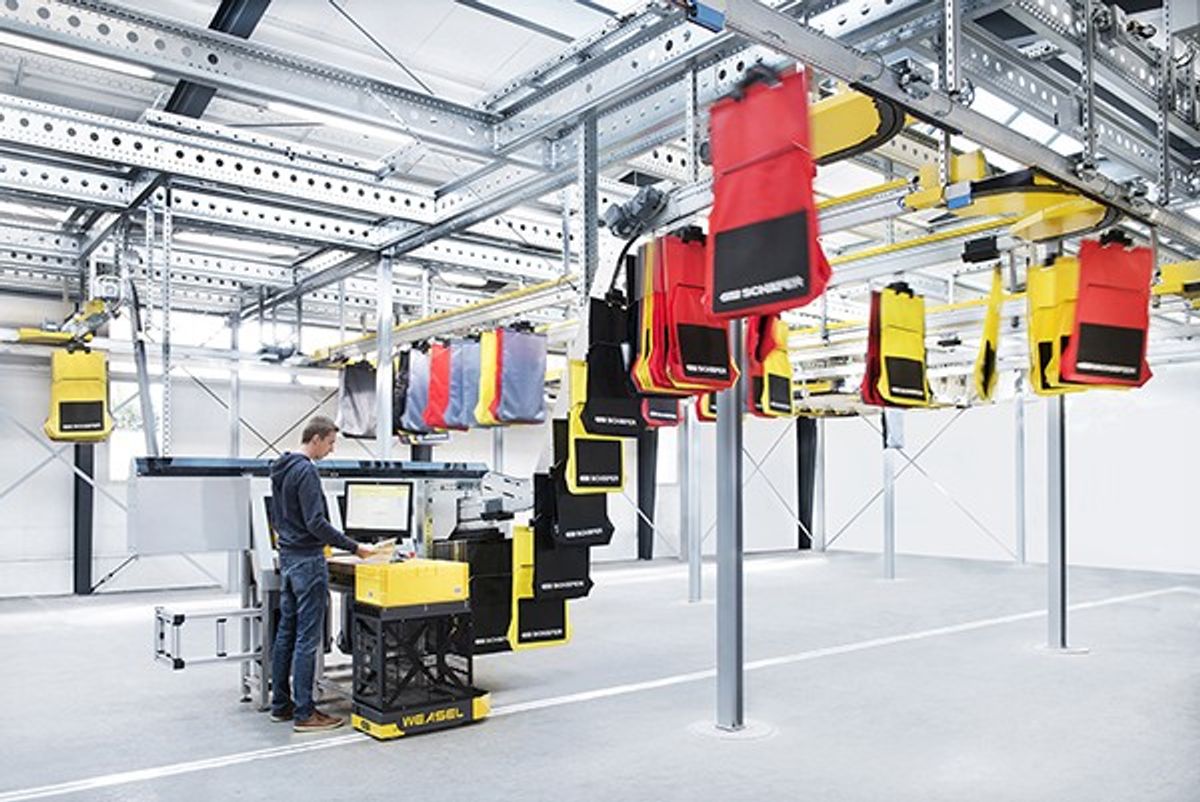 SSI Schaefer introduces the SSI Carrier, a compact pocket sorter