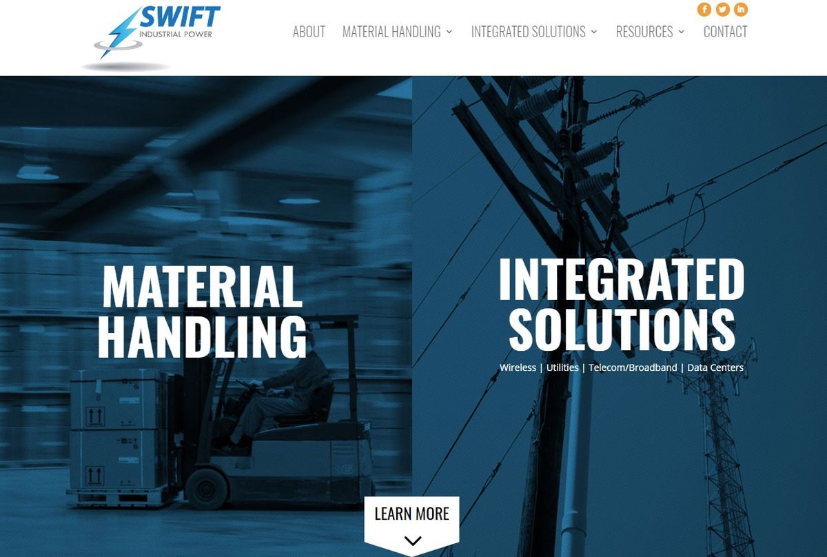 Swift Industrial Power announces new website launch