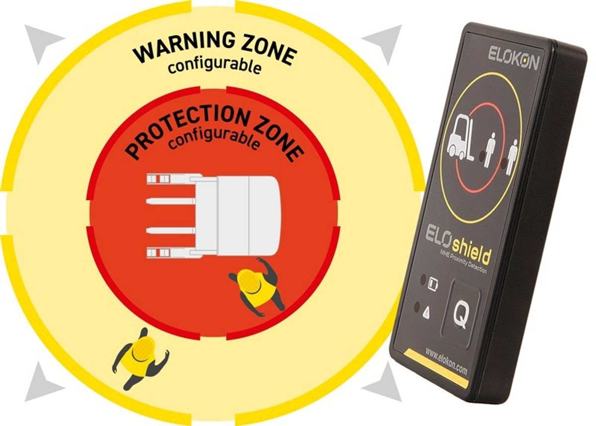 ELOshield Forklift-Pedestrian Safety System Wins Product of the Year