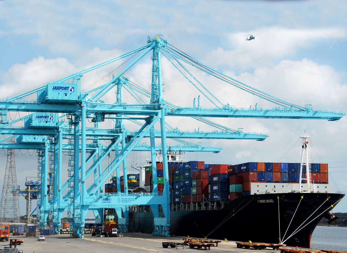 JAXPORT container volumes continue double-digit growth