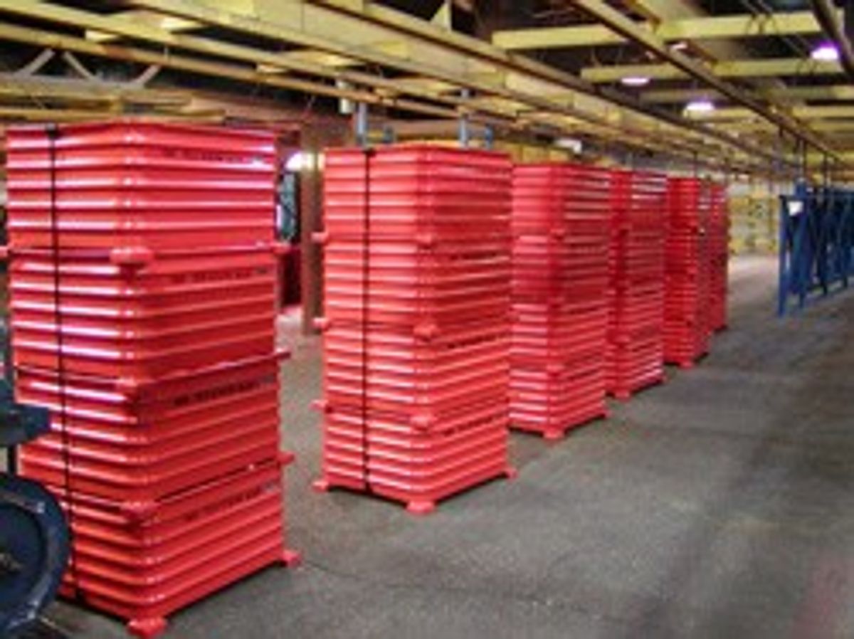 Round Corner Corrugated Containers