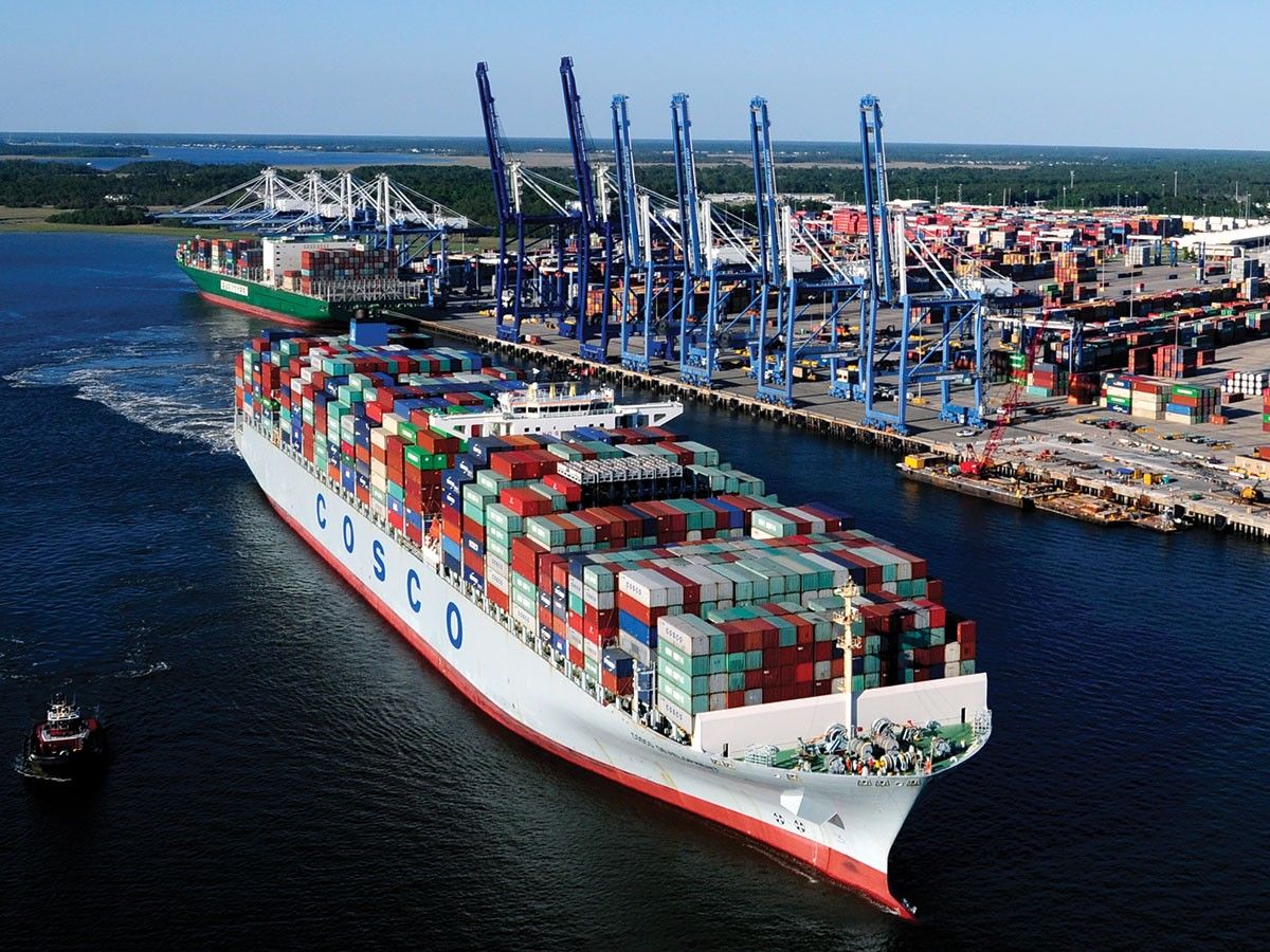 For container lines and ports, what a difference a year makes