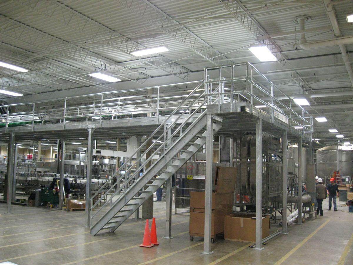 Stainless Steel Mezzanines from Cubic Designs