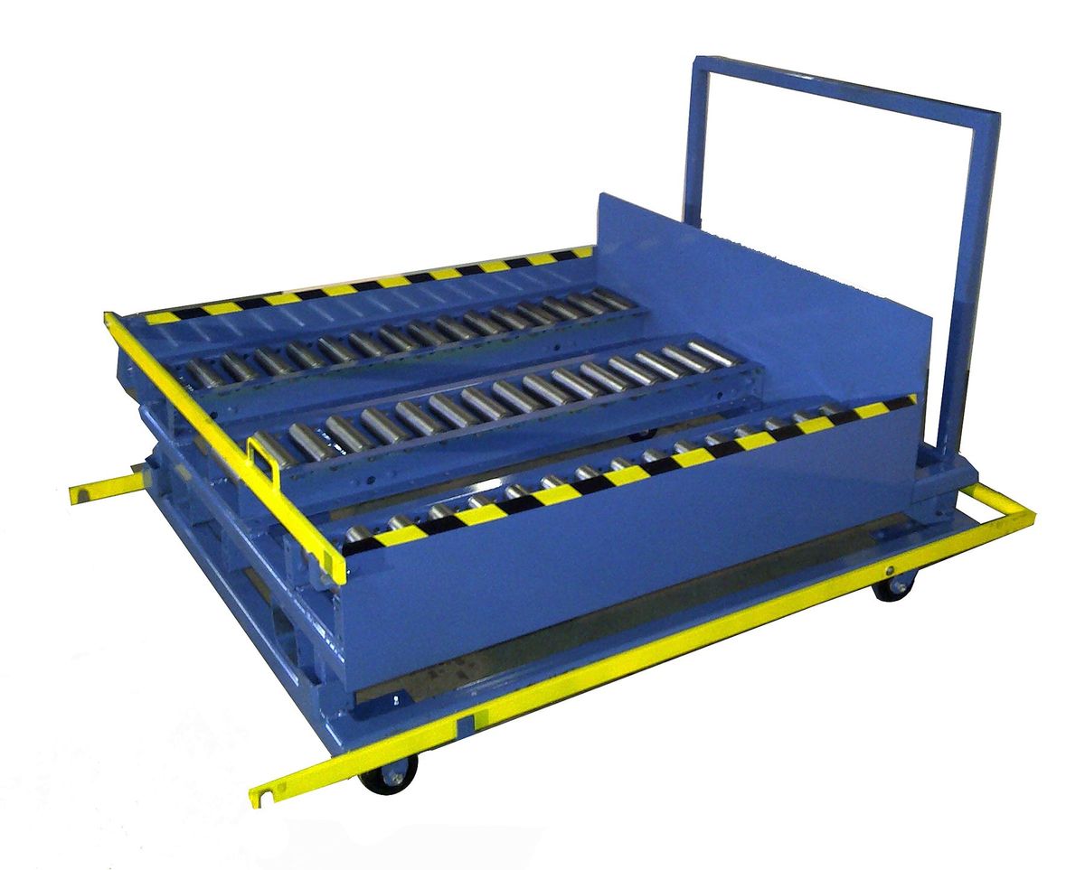 Pallet Transfer Cart Easily Moves Pallets Wherever Needed