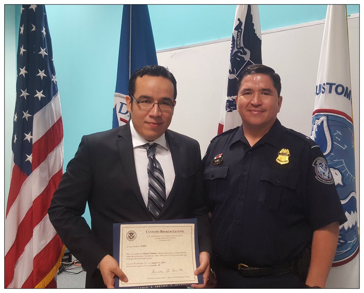 ProTrans, Oscar Gomez, our newest Licensed US Customs Broker